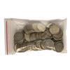 Image 1 : Bag of (100) Silver Franklin Half Dollar Coins - $50 Face Value