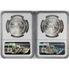 Image 2 : Lot of 1989-1990Mo Mexico 1 Onza Libertad Silver Coins NGC MS66