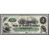 Image 1 : 1872 $2 State of South Carolina Obsolete Currency Note