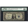 Image 1 : 1935A $1 Experimental Silver Certificate Note Fr.1610 PMG Very Fine 20