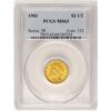 Image 1 : 1903 $2 1/2 Liberty Head Quarter Eagle Gold Coin PCGS MS63