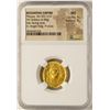 Image 1 : AD 602-610 Phocas Byzantine Empire Solidus Ancient Gold Coin NGC MS