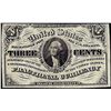 Image 1 : March 3, 1863 Three Cents Third Issue Fractional Currency Note