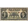 Image 1 : 1938 $20 The Bank of Montreal Canada Note