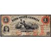 Image 1 : 1861 $1 Bank of the State of Georgia Obsolete Note