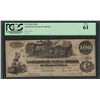 Image 1 : 1862 $100 Confederate States of America Note T-39 PCGS New 61