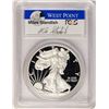 Image 1 : 2015-W $1 Proof American Silver Eagle Coin PCGS PR70DCAM W/Miles Standish Signat