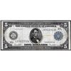 Image 1 : 1914 $5 Federal Reserve Note San Francisco