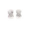 Image 1 : 14KT White Gold 1.50 ctw Diamond J-Style Earrings