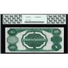 Image 2 : 1891 $10 Tombstone Silver Certificate Note Fr.299 PCGS Choice About New 55