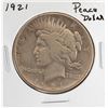 Image 1 : 1921 $1 Peace Dollar Silver Coin