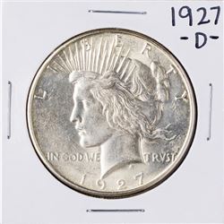 1927-D $1 Peace Silver Dollar Coin