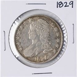 1829 Capped Bust Half Dollar Coin