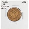 Image 1 : 1902 Russia 10 Roubles Gold Coin