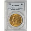 Image 1 : 1904 $20 Liberty Head Double Eagle Gold Coin PCGS MS61