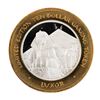 Image 1 : .999 Silver Luxor Las Vegas Nevada $10 Casino Limited Edition Gaming Token