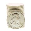 Image 1 : Roll of (20) Brilliant Uncirculated 1962-D Franklin Half Dollar Coins