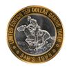 .999 Silver Sam's Town Las Vegas Nevada $10 Casino Limited Edition Gaming Token