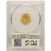 Image 2 : 1855 $1 Indian Princess Head Gold Dollar Coin PCGS MS61