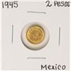 Image 1 : 1945 Mexico Dos Pesos Gold Coin
