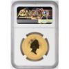 Image 2 : 1991 $100 Australia Grey Kangaroo Gold Coin NGC MS68