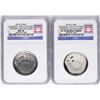 Image 2 : Opening Day 2014-D & 2014-S Baseball Hall of Fame Half Dollar Coins NGC MS70/PF7