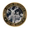 Image 2 : .999 Silver Black Bear Hotel $10 Casino Limited Edition Gaming Token