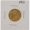 Image 1 : 1911 Melbourne Australia Sovereign Gold Coin
