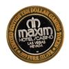 Image 1 : .999 Silver Maxim Hotel & Casino Las Vegas, NV $10 Limited Edition Gaming Token
