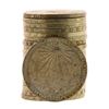 Image 1 : Roll of (20) Brilliant Uncirculated 1943 Mexico Un Peso Silver Coins