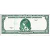 Image 1 : 1929 Ten Unit American Bank Note Test Note As Made Ink Smear ERROR