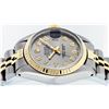 Image 4 : Rolex Ladies Two Tone 14K Slate Grey Diamond 26MM Datejust Wristwatch