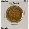 Image 1 : 1921 Mexico 20 Pesos Gold Coin