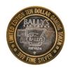 Image 1 : .999 Silver Ballys Las Vegas $10 Casino Limited Edition Gaming Token