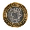 Image 2 : .999 Silver Ballys Las Vegas $10 Casino Limited Edition Gaming Token