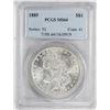 Image 1 : 1889 $1 Morgan Silver Dollar Coin PCGS MS64