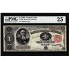 Image 1 : 1890 $1 Treasury Note Fr.349 PMG Very Fine 25