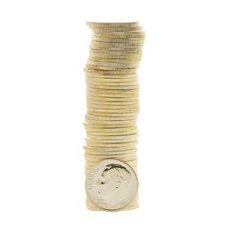 Roll of (50) Proof 1960 Roosevelt Dime Coins
