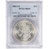 Image 1 : 1883-CC $1 Morgan Silver Dollar Coin PCGS MS65