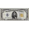 Image 1 : 1934A $5 North Africa WWII Emergency Issue Silver Certificate Note