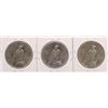 Image 2 : Lot of (3) 1926-D $1 Peace Silver Dollar Coins