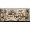 Image 1 : 1850 $5 Orange County Obsolete Bank Note