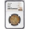 Image 1 : 1935 Boone Commemorative Half Dollar Coin NGC MS64 Nice Toning