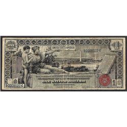 1896 $1 Educational Silver Certificate Note