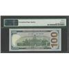 Image 2 : 2009A $100 Federal Reserve Note Radar Serial Number PMG Gem Uncirculated 66EPQ
