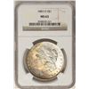 Image 1 : 1883-O $1 Morgan Silver Dollar Coin NGC MS63 AMAZING Toning