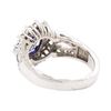 Image 3 : 14KT White Gold 2.23 ctw Tanzanite and Diamond Ring