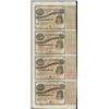 Image 1 : Uncut Sheet of (4) State of Louisiana Baby Bond Obsolete Notes