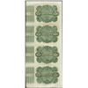 Image 2 : Uncut Sheet of (4) State of Louisiana Baby Bond Obsolete Notes