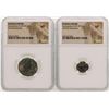 Image 1 : Lot of Constantius II A.D 337-361 Ancient Roman Empire Coins NGC  VF